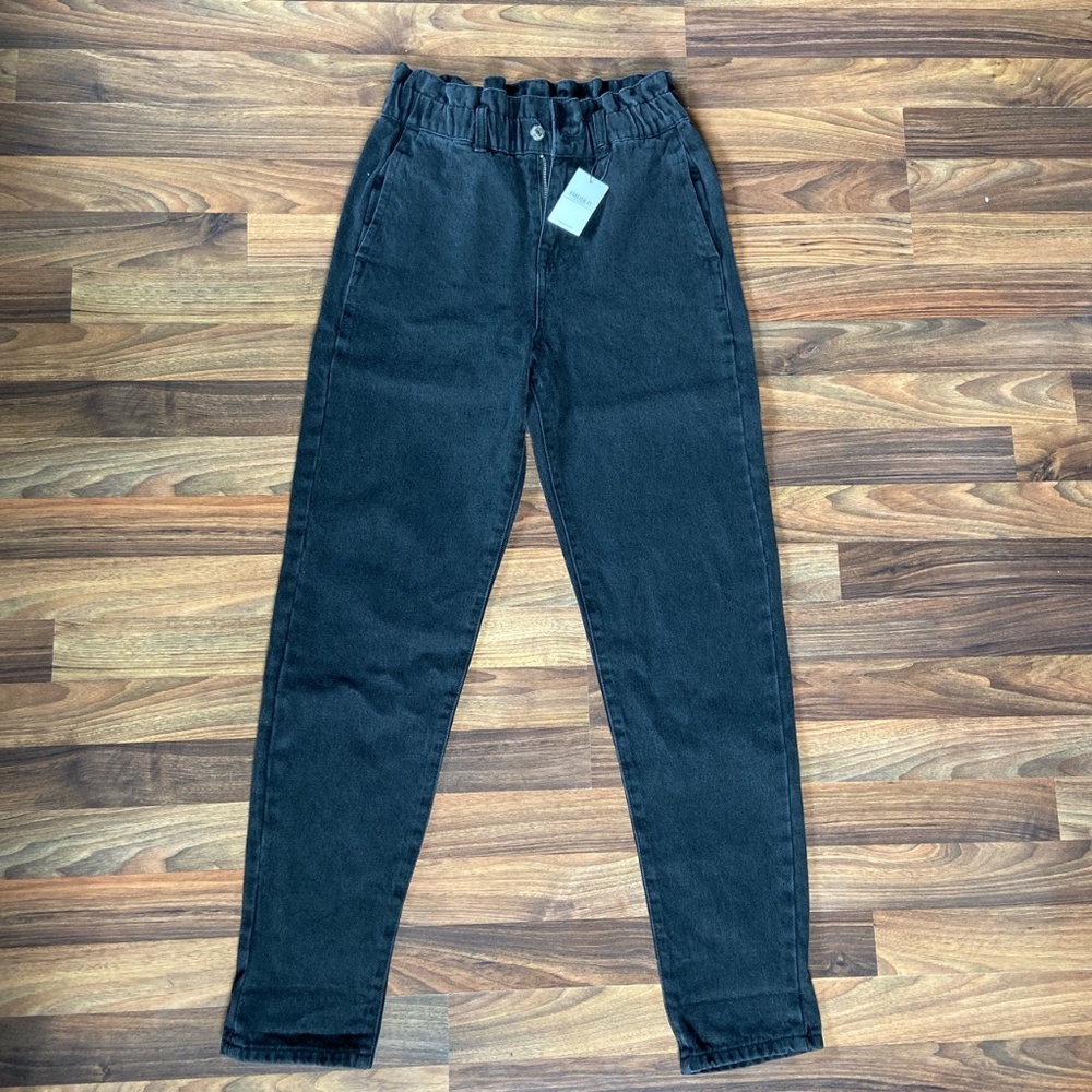 Baggy Tapered Forever 21 Dark Grey Jeans